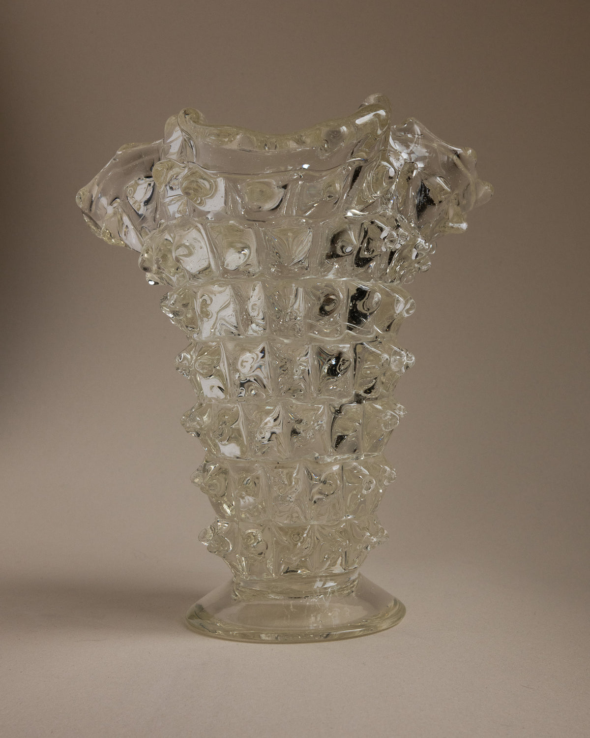 Barovier & Toso Rostrato Murano Vase