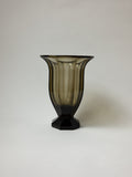 Art Deco Bohemian Crystal Vase