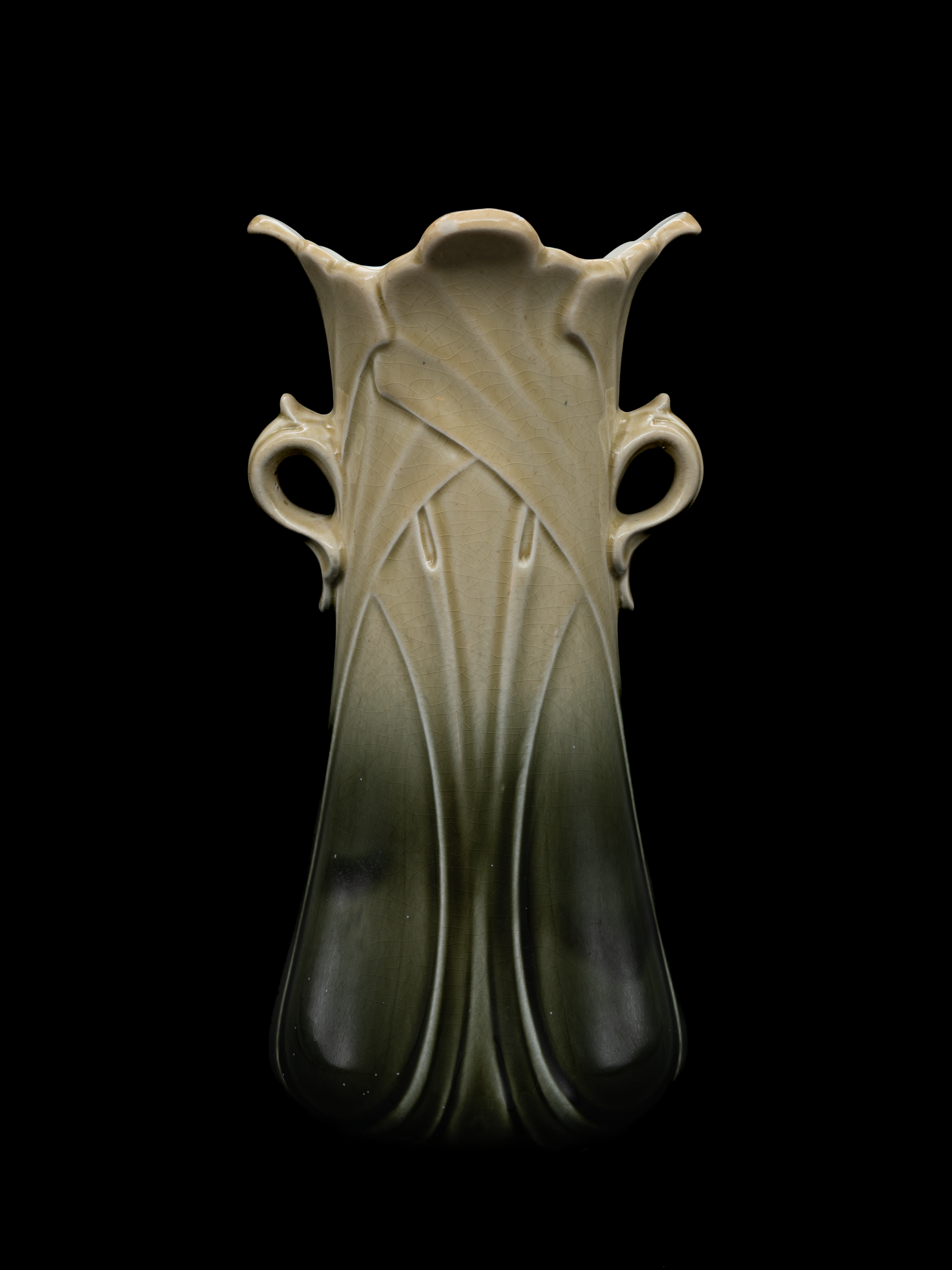 Gustave de Bruyn Art Nouveau Vase