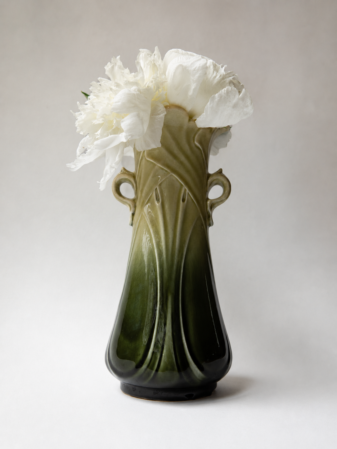 Vase Art nouveau Gustave De Bruyn