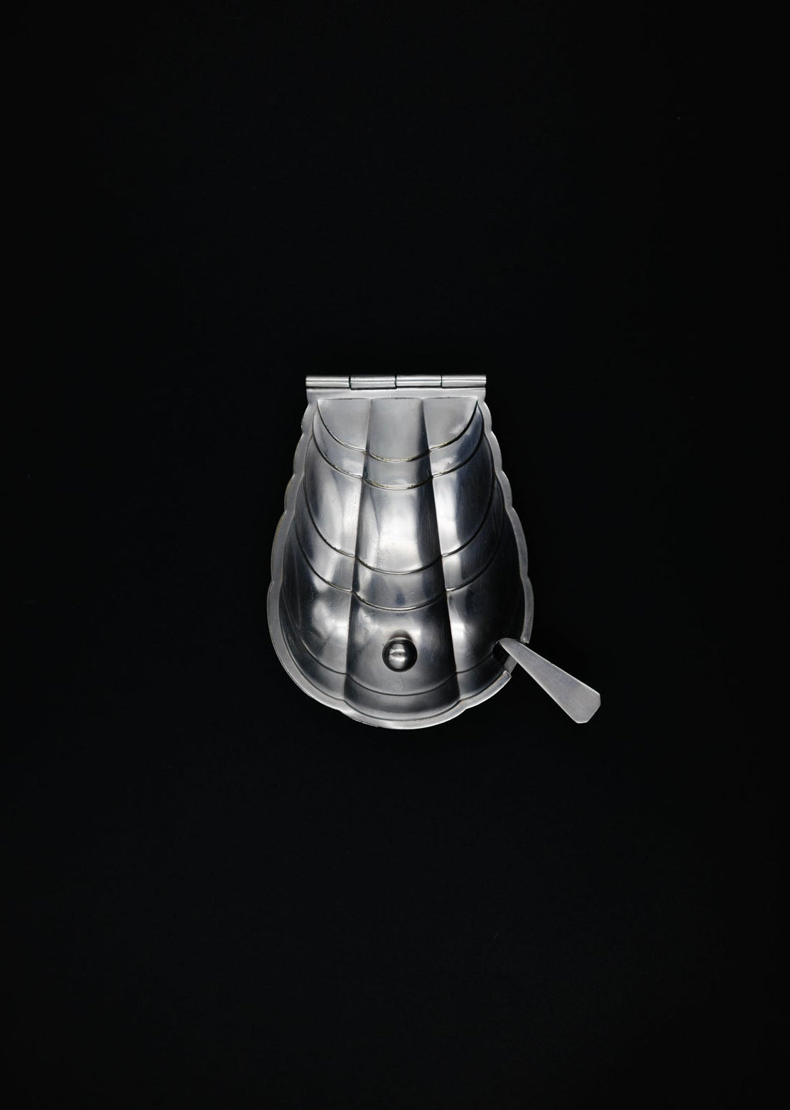 Scallop Shell Butter Dish & Knife Set