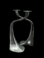 Bougeoirs Driade en aluminium