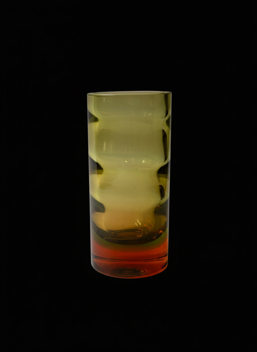 Optical Wave Glass Vase — Erich Jachmann