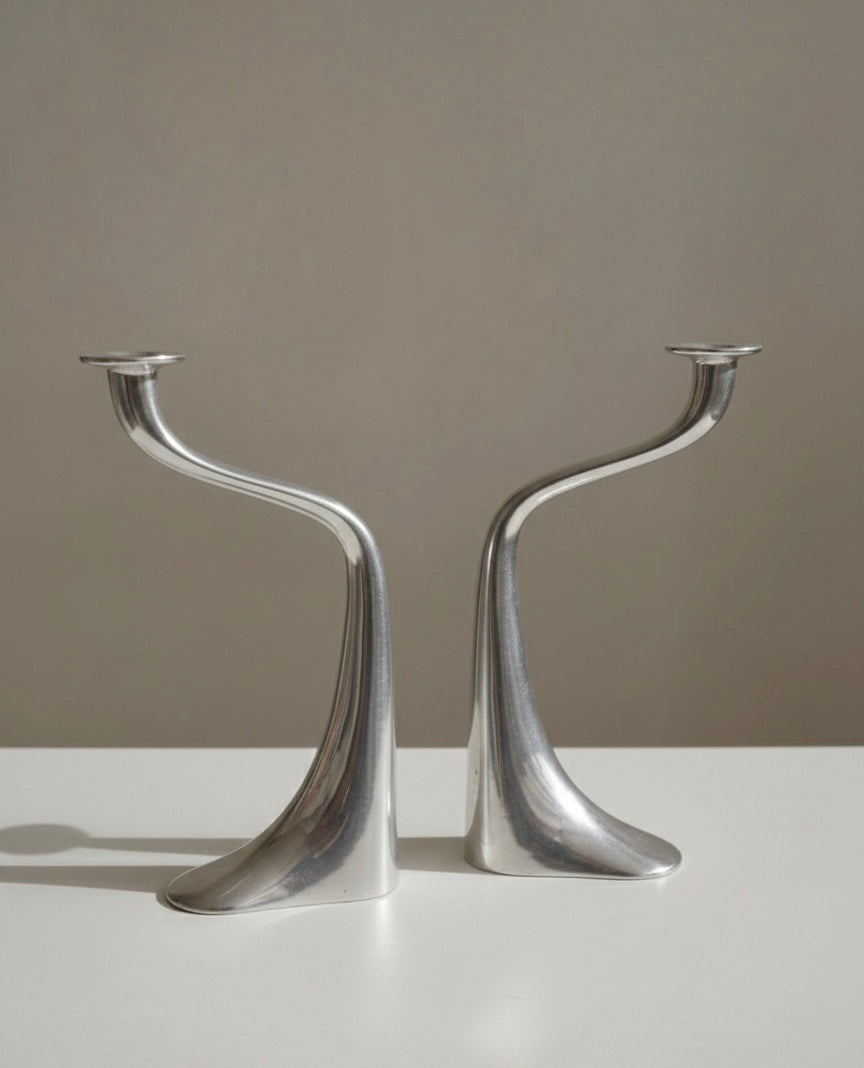 Driade Aluminium Candleholders