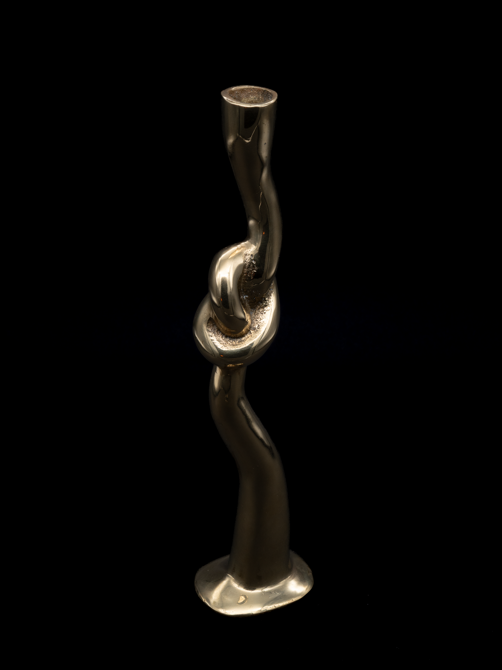 Fluid Knot Candlestick