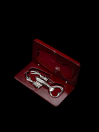 Ouvre-bouteille Homard Vintage Plaqué Argent