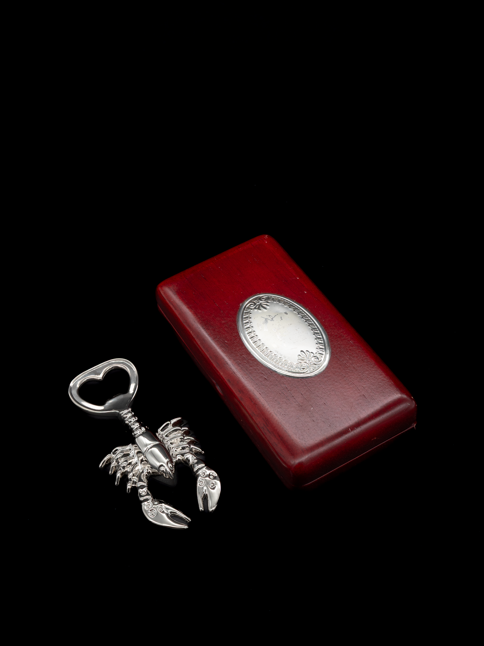 Vintage Silver Plated Lobster Bottle Opener