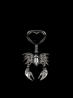 Ouvre-bouteille Homard Vintage Plaqué Argent