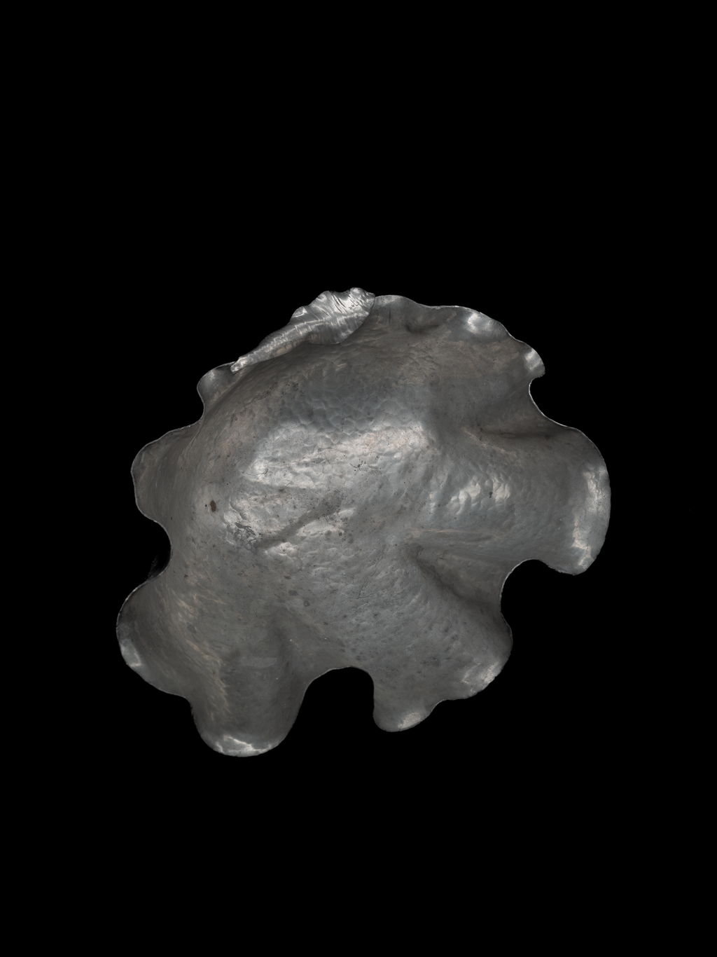 Handcrafted Pewter Shell Ice Bucket