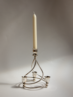 Art Deco Swirl Candelabra