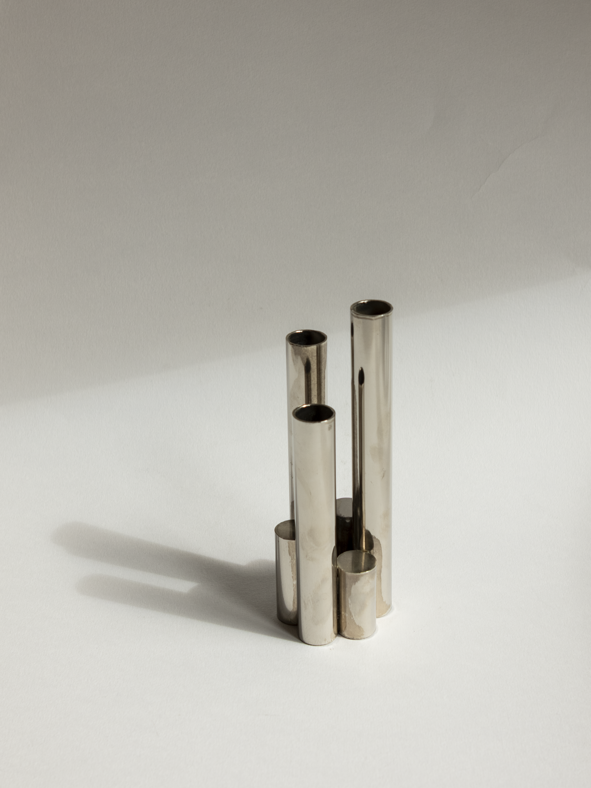 Mid-Century Modernist "Canne d'Organo" Soliflore Vase