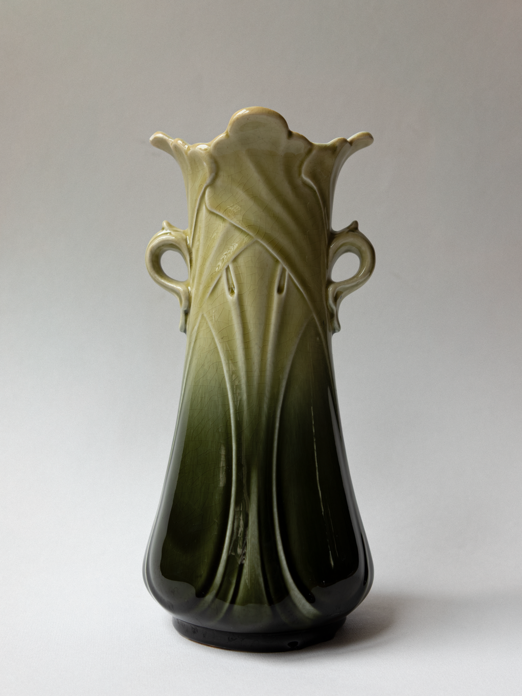 Gustave De Bruyn Art Nouveau Vase
