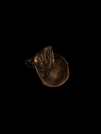 Boîte à huîtres sculpturale en bronze