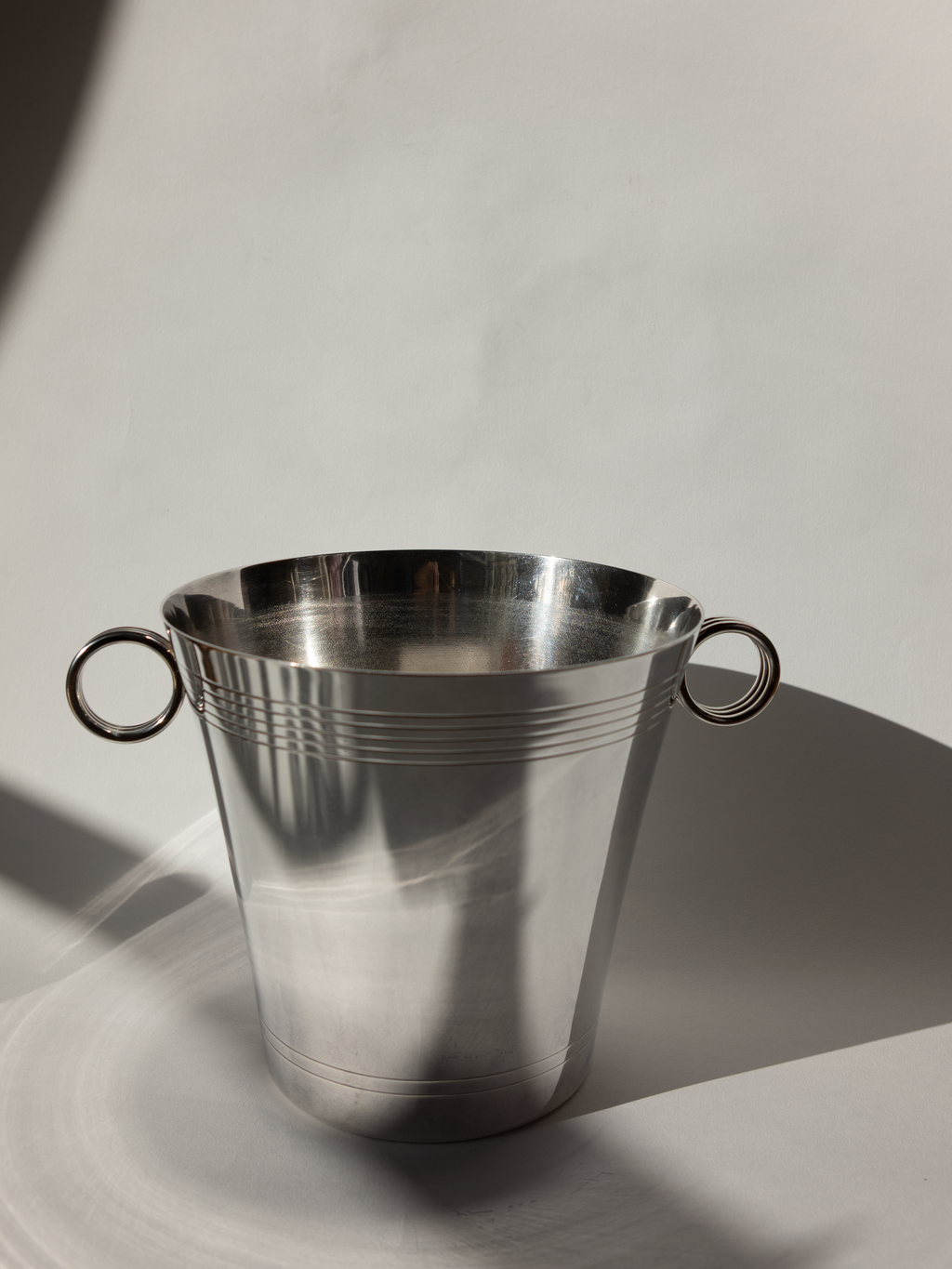 French Art Deco Silver-Plated Champagne Cooler
