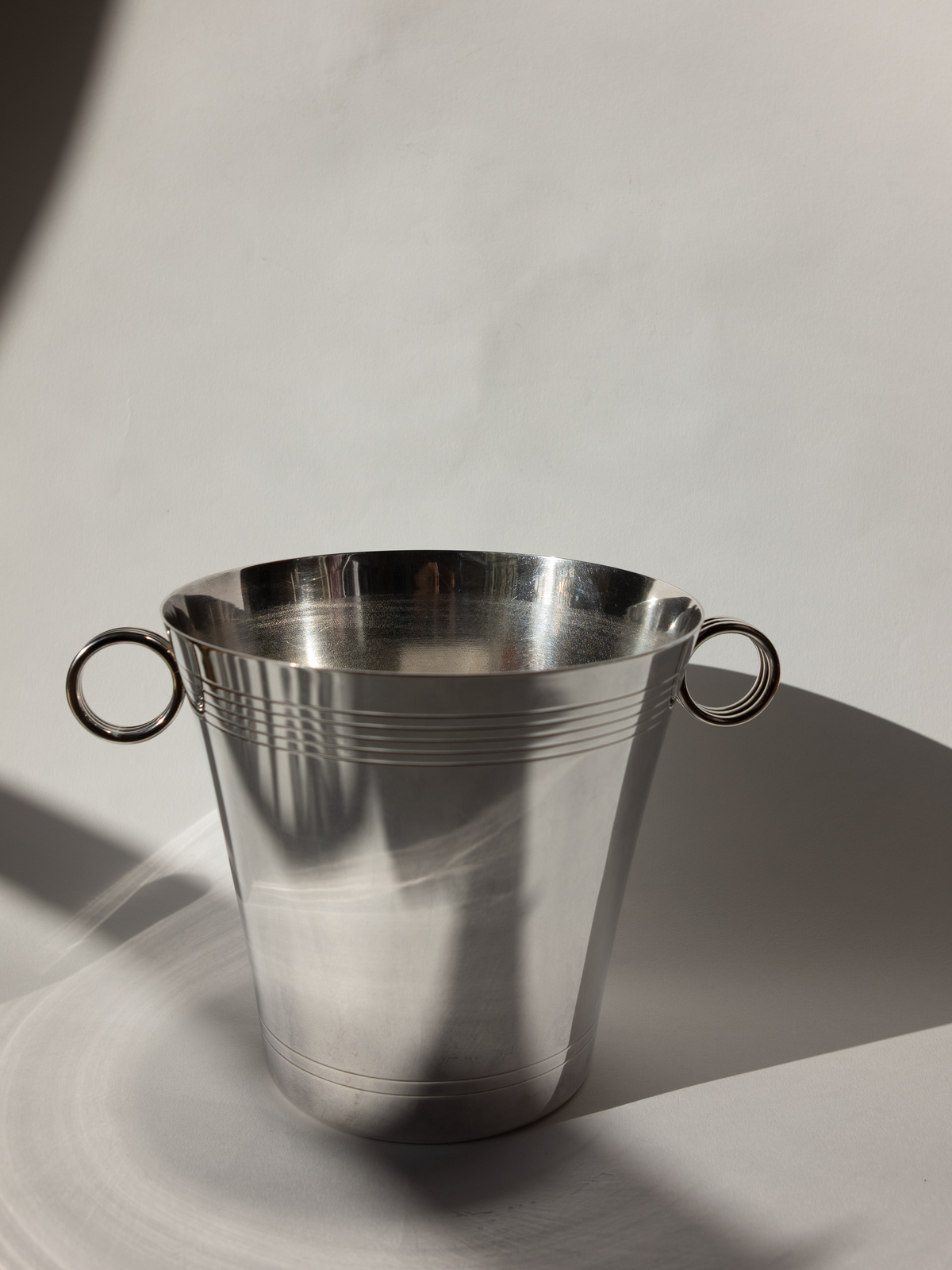 French Art Deco Silver-Plated Champagne Cooler