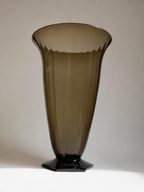 Monumental Delatte Nancy Art Deco Trumpet Vase