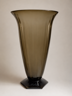 Monumental Delatte Nancy Art Deco Trumpet Vase