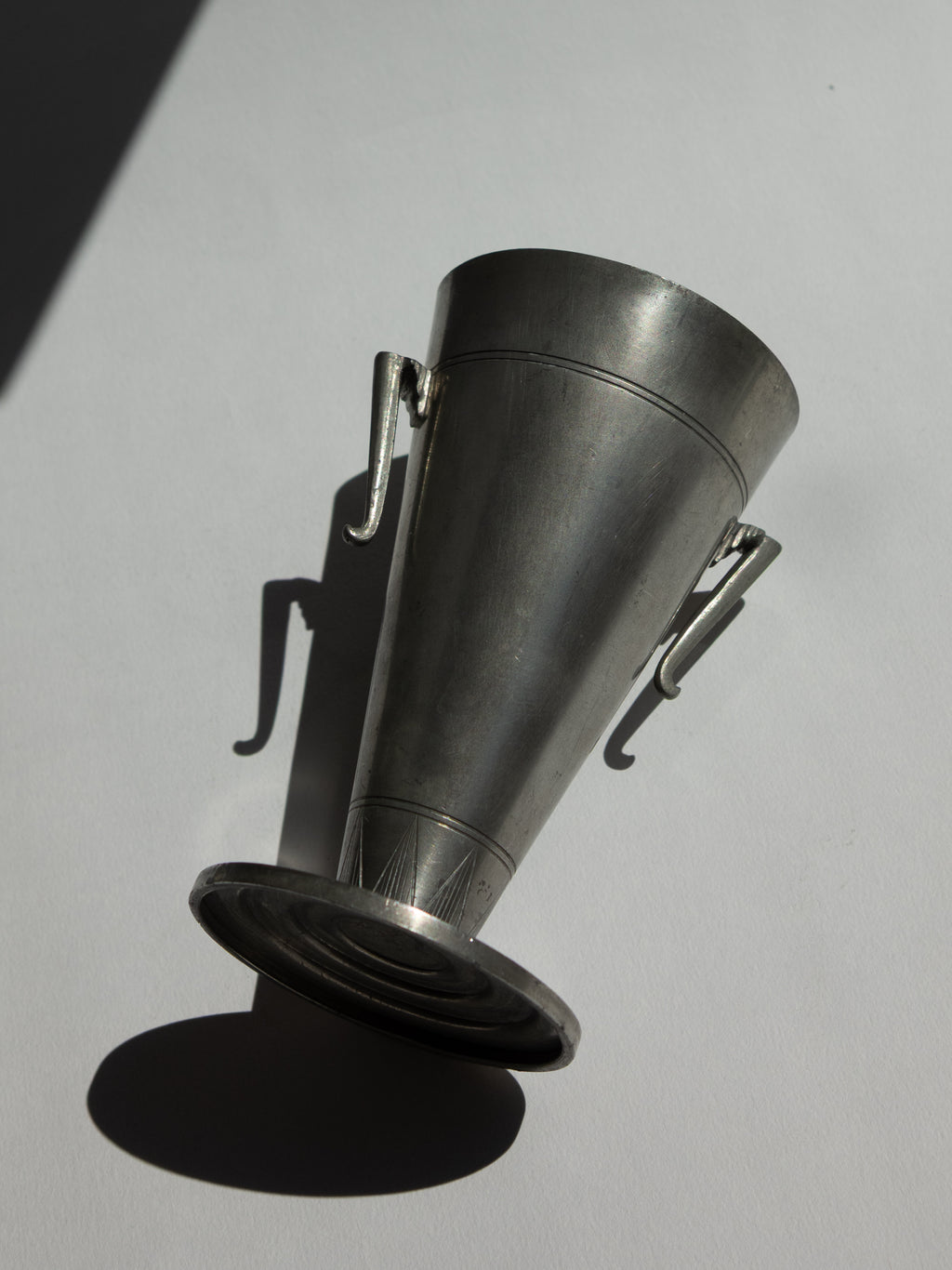 Swedish Grace Pewter Vase by Prima Svenskt Tenn