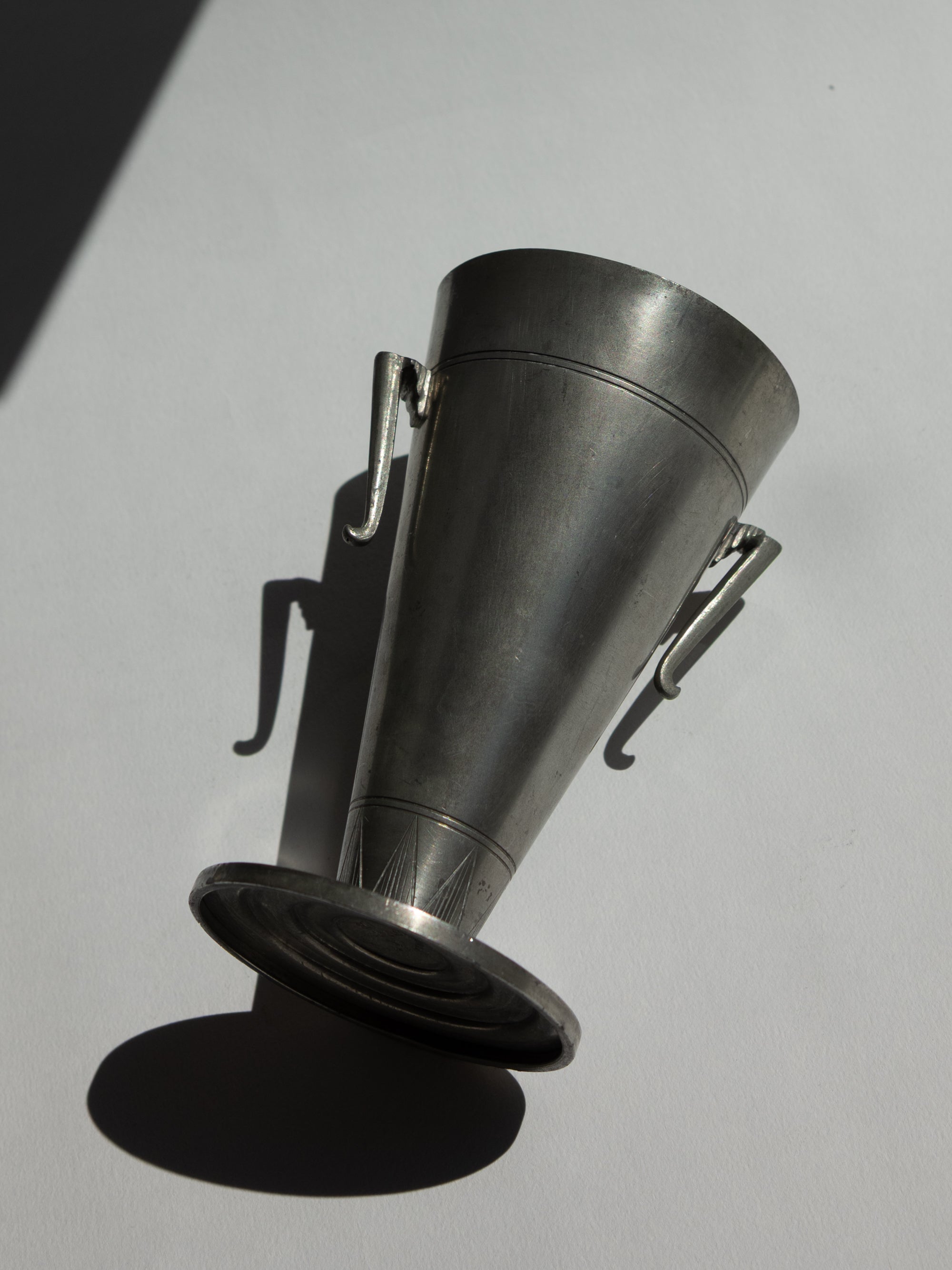 Swedish Grace Pewter Vase by Prima Svenskt Tenn