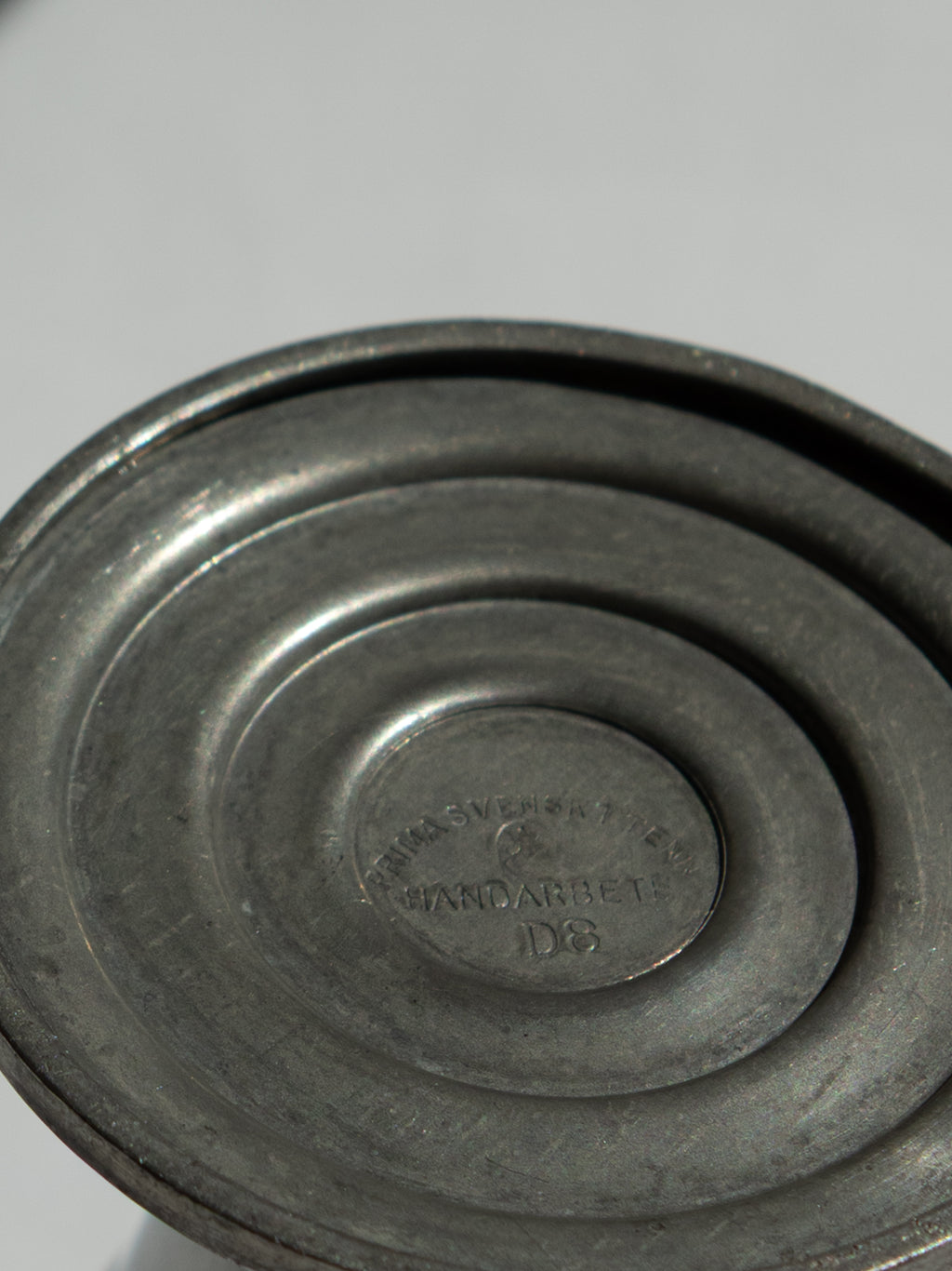 Swedish Grace Pewter Vase by Prima Svenskt Tenn
