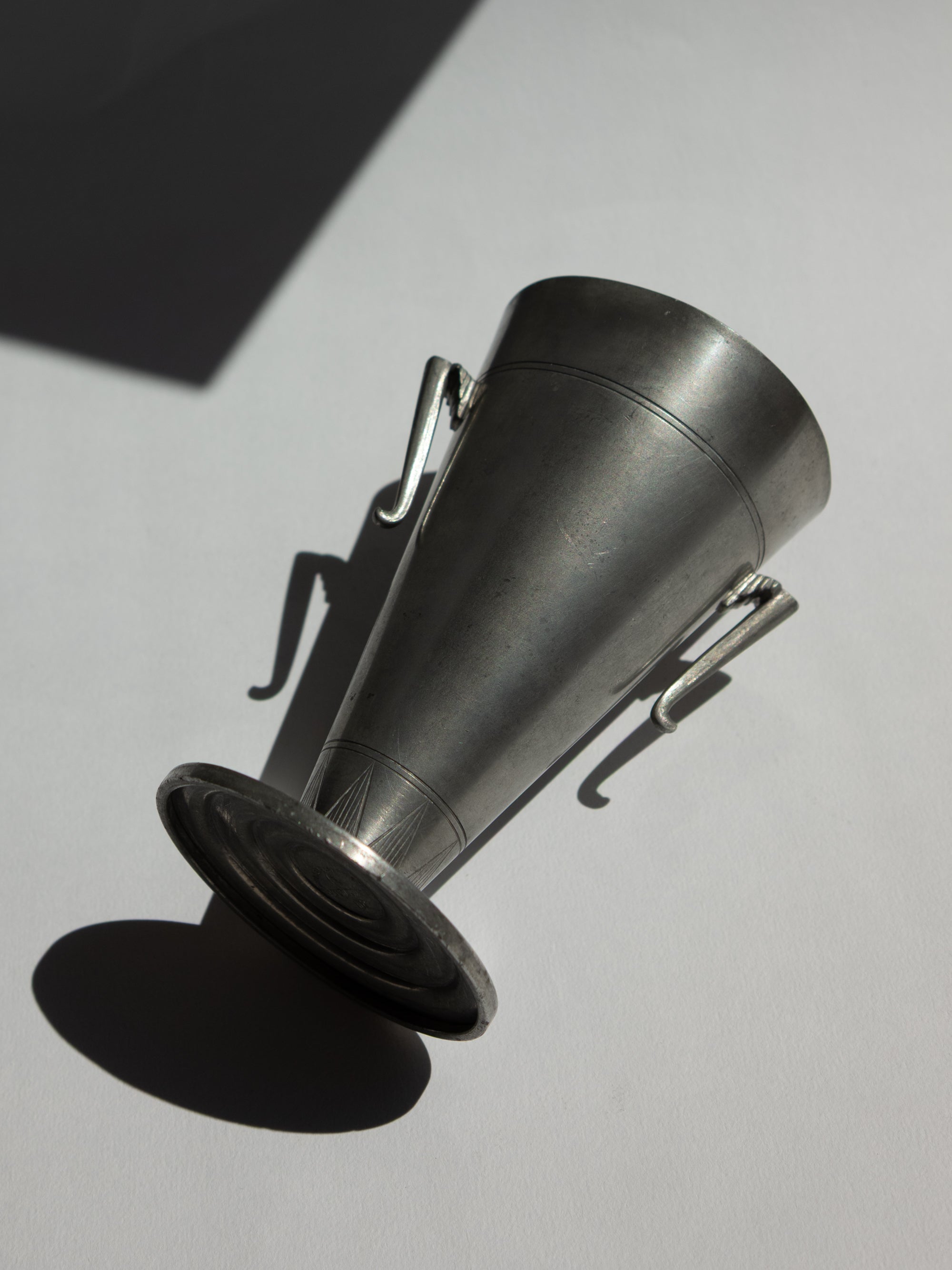 Swedish Grace Pewter Vase by Prima Svenskt Tenn