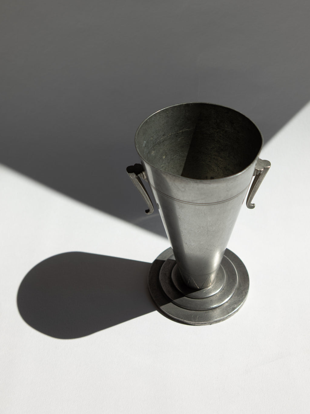 Swedish Grace Pewter Vase by Prima Svenskt Tenn