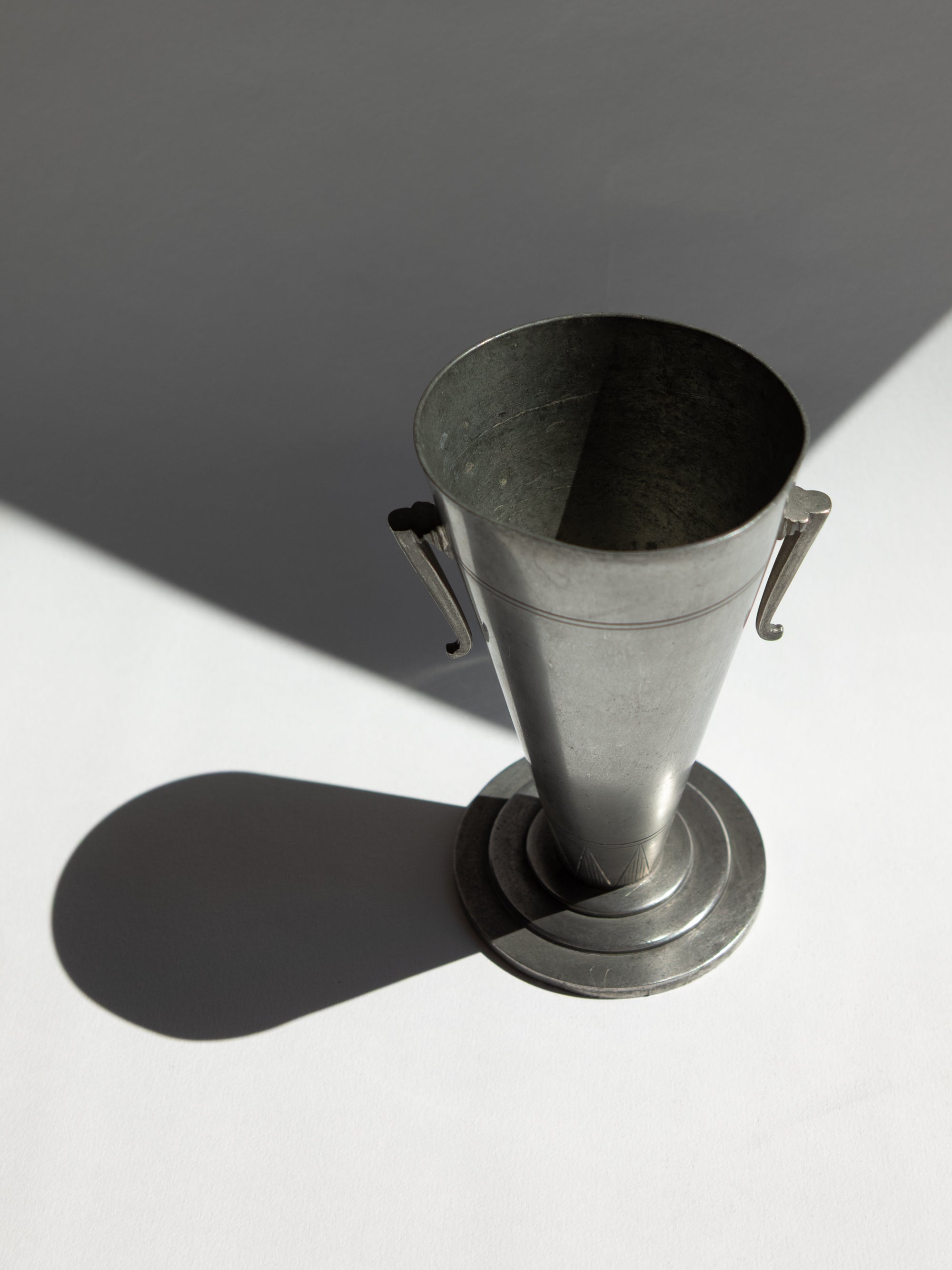 Swedish Grace Pewter Vase by Prima Svenskt Tenn