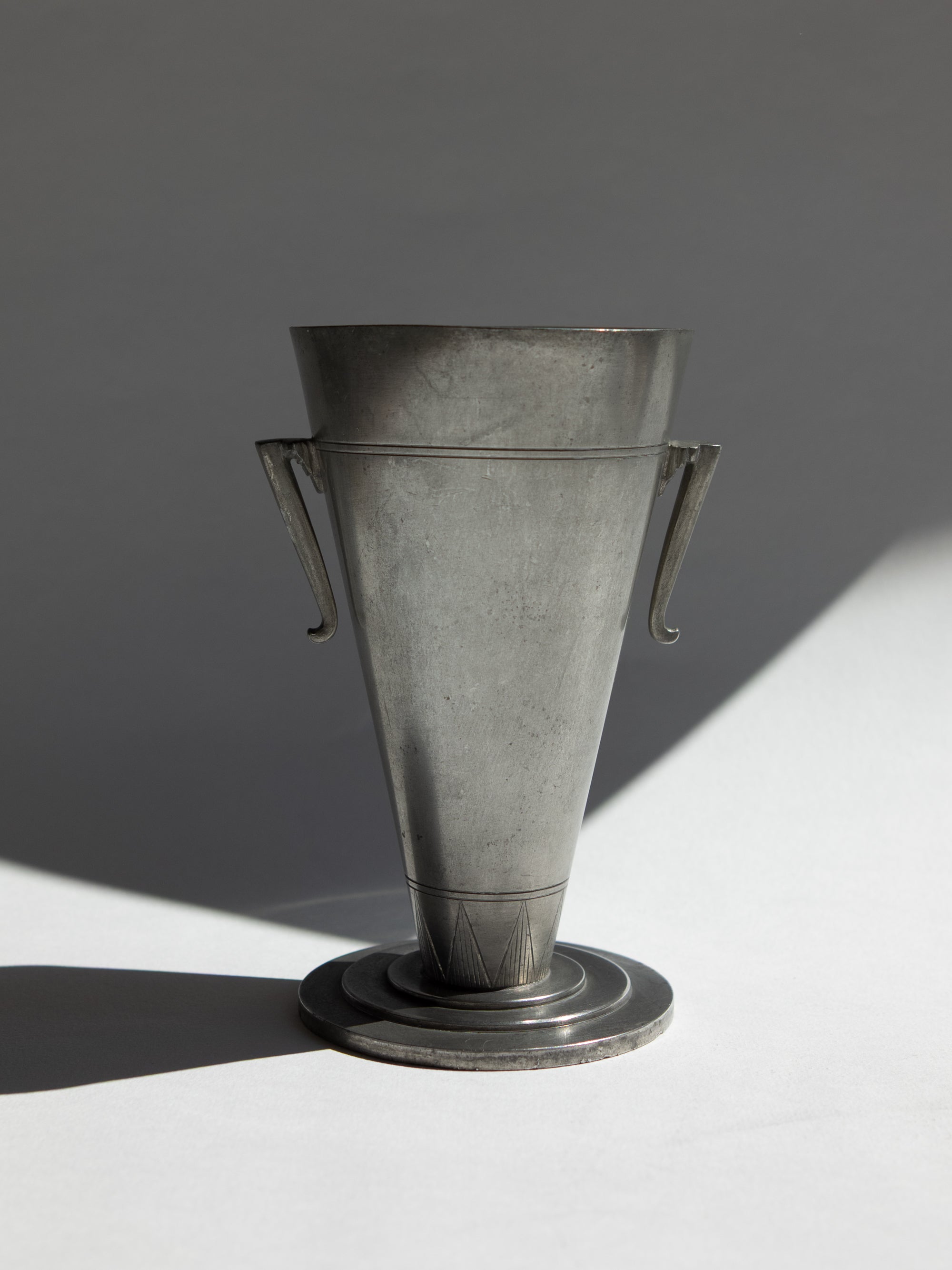 Swedish Grace Pewter Vase by Prima Svenskt Tenn