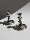 Eskilstuna Metallindustri Neoclassical Lion Candle Holders