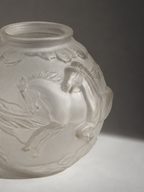 Galloping Horses Art Deco Vase