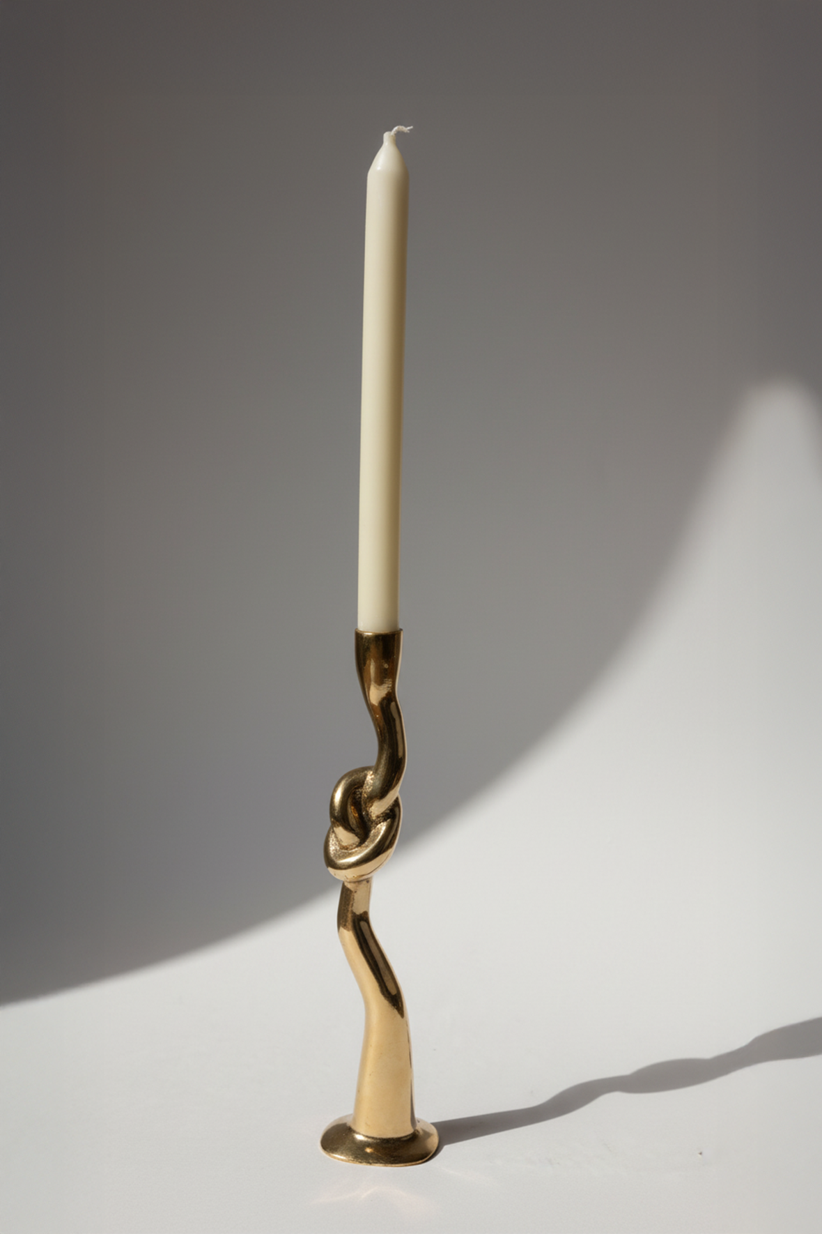 Fluid Knot Candlestick