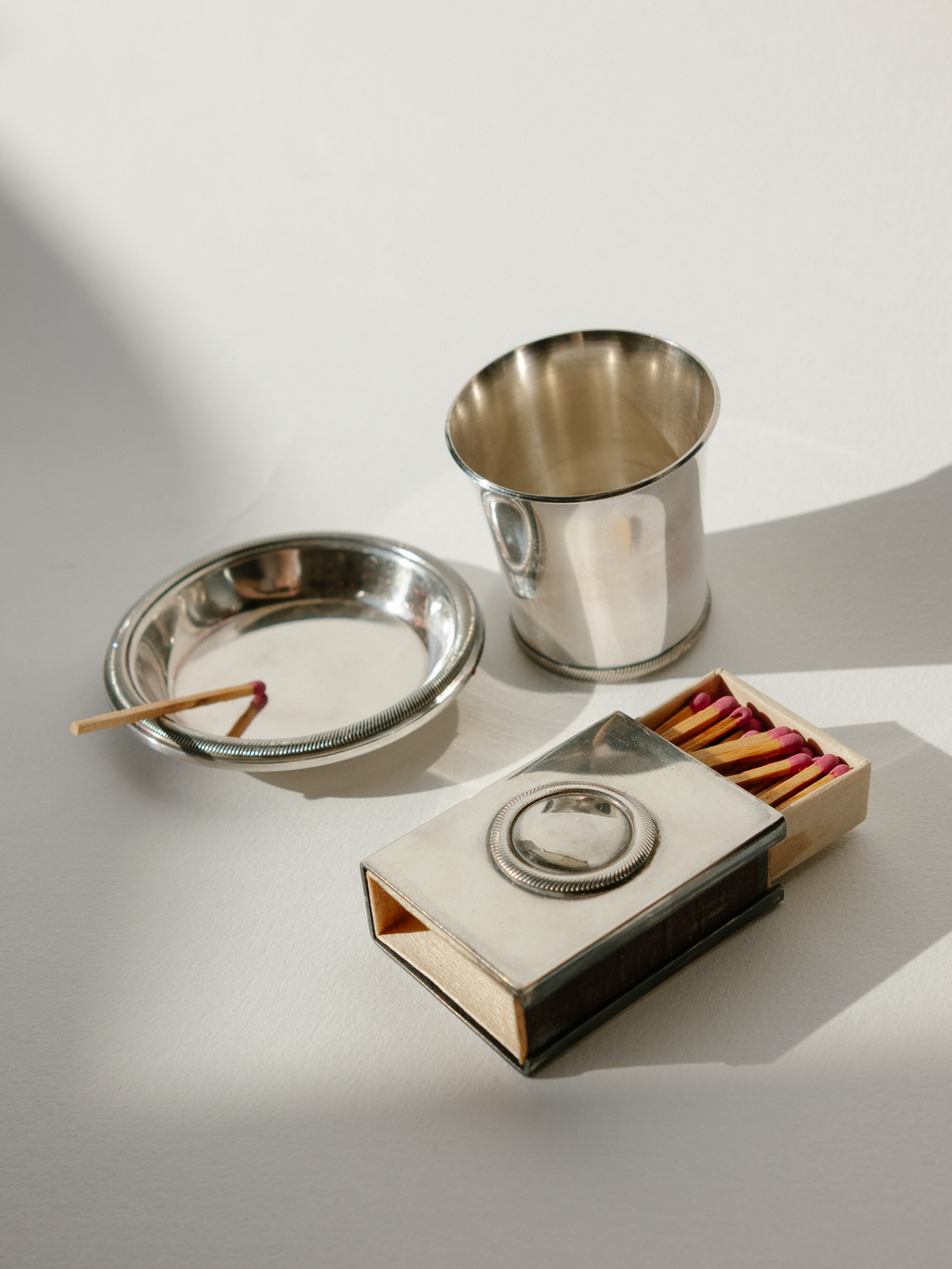 Ravinet d’Enfert Art Deco Smoking Set