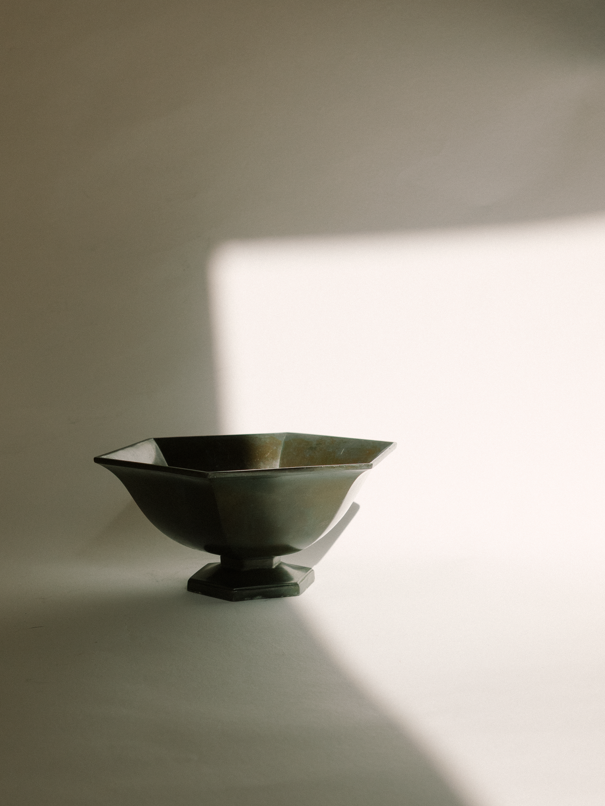 Just Andersen Disko Metal Footed Bowl