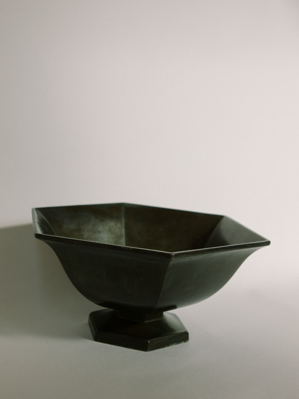 Just Andersen Disko Metal Footed Bowl