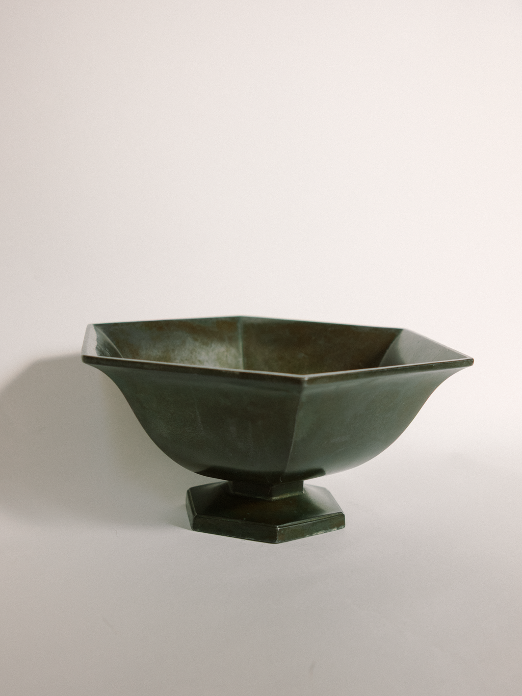 Just Andersen Disko Metal Footed Bowl