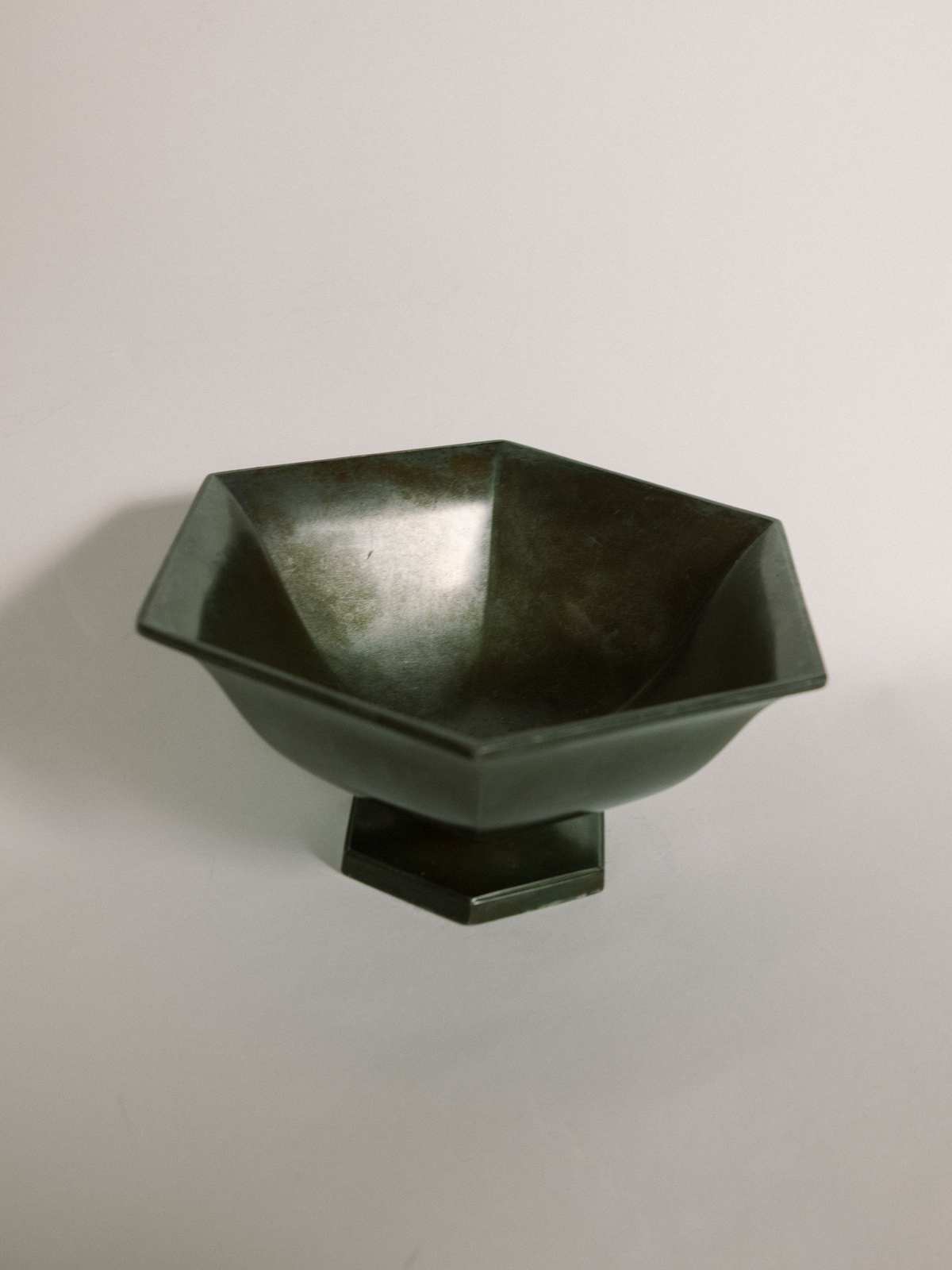 Just Andersen Disko Metal Footed Bowl