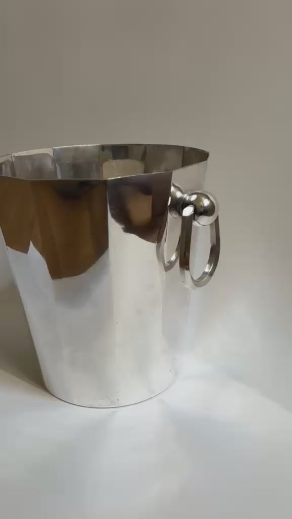 Art Deco Silver-Plated Champagne Bucket