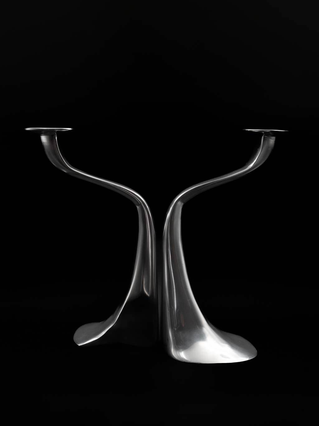 Xavier Lust Cast Aluminium Candleholders