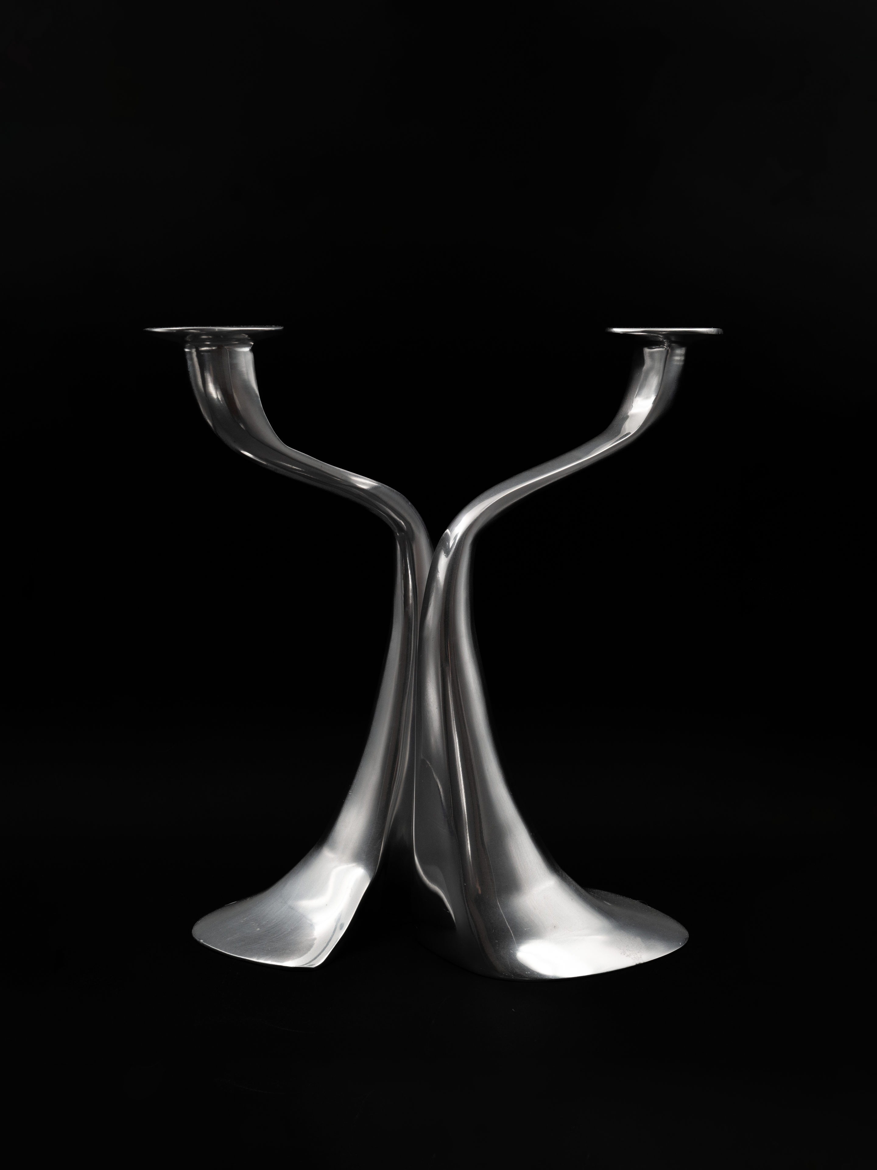 Xavier Lust Cast Aluminium Candleholders for Driade
