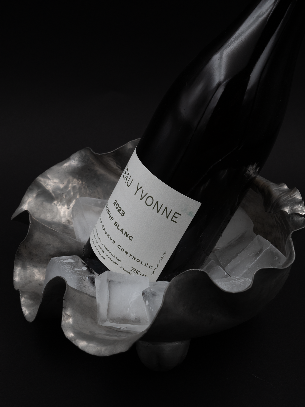 Pewter Shell Ice Bucket