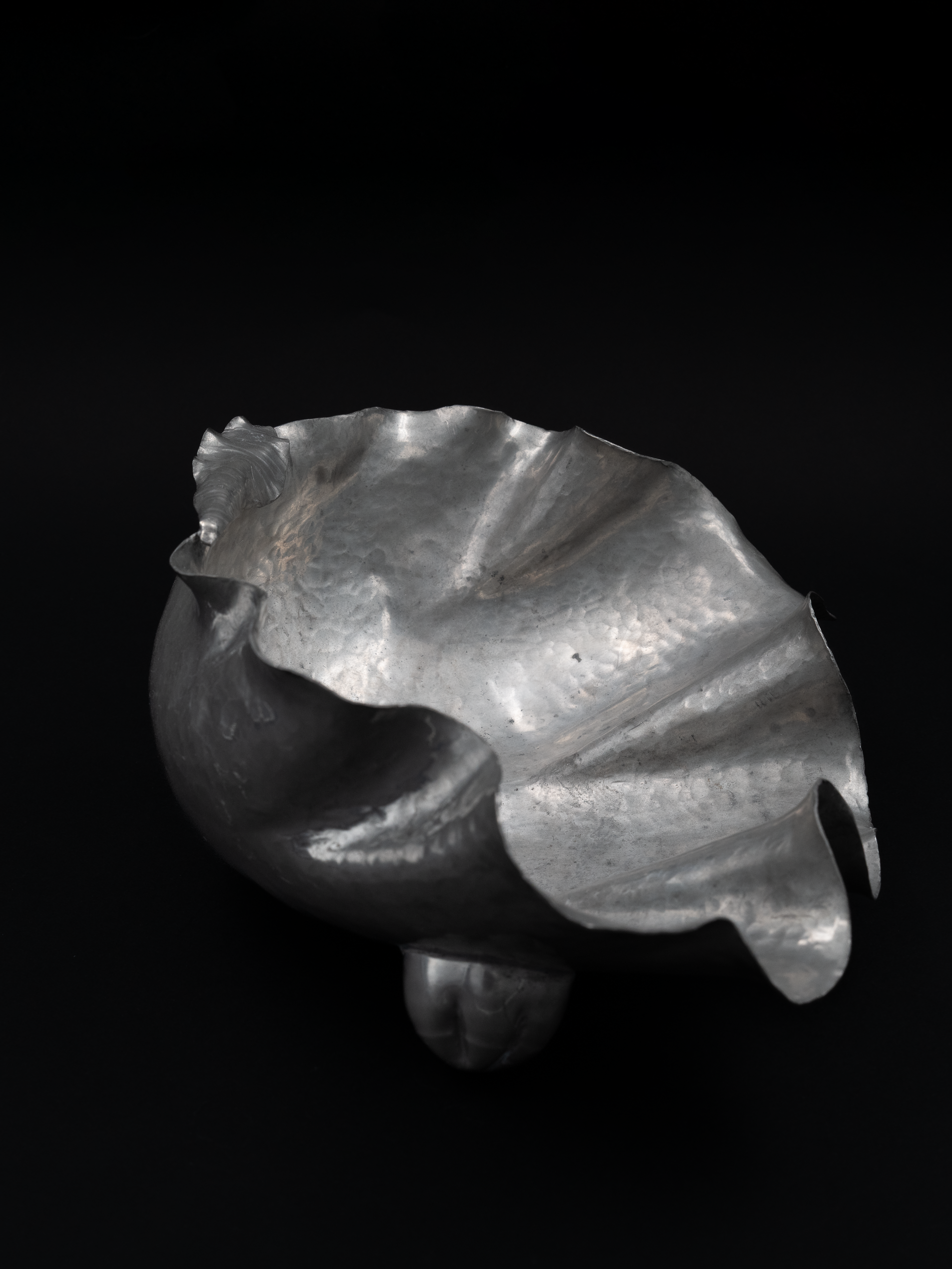 Pewter Shell Ice Bucket