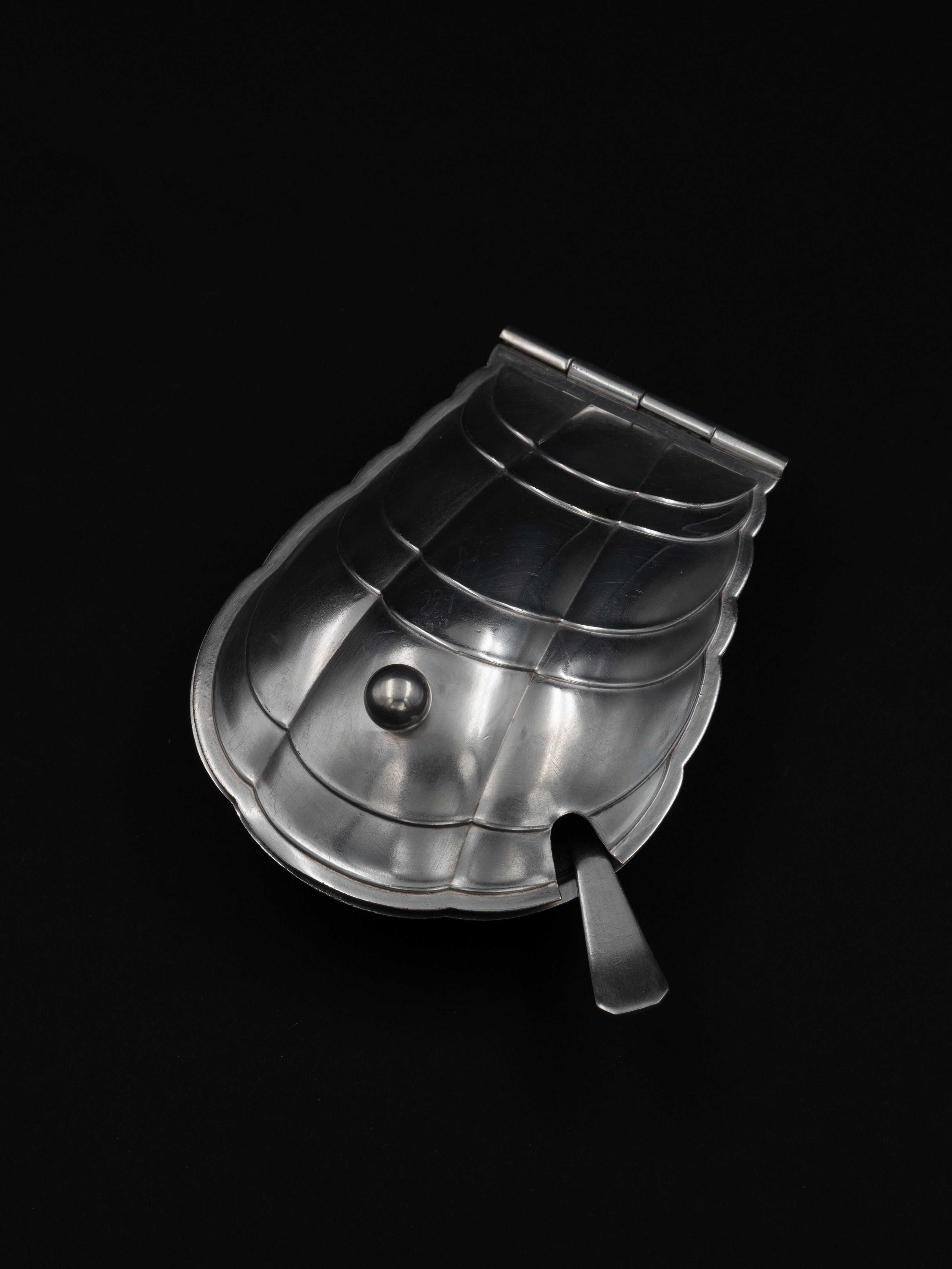 Scallop Shell Butter Dish & Knife Set