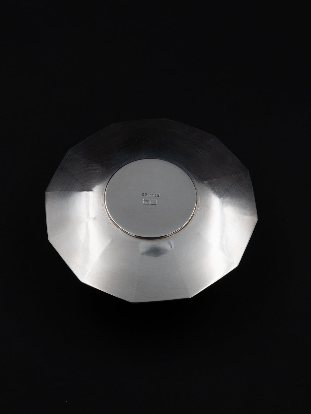 Art Deco Egg Cup & Spoon by Ercuis