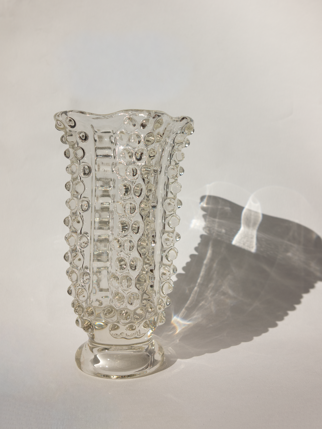 Ercole Barovier “Bugnato” Murano Glass Vase for Barovier & Toso