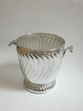 Silver-Plated Ribbed Champagne Bucket