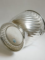 Silver-Plated Ribbed Champagne Bucket